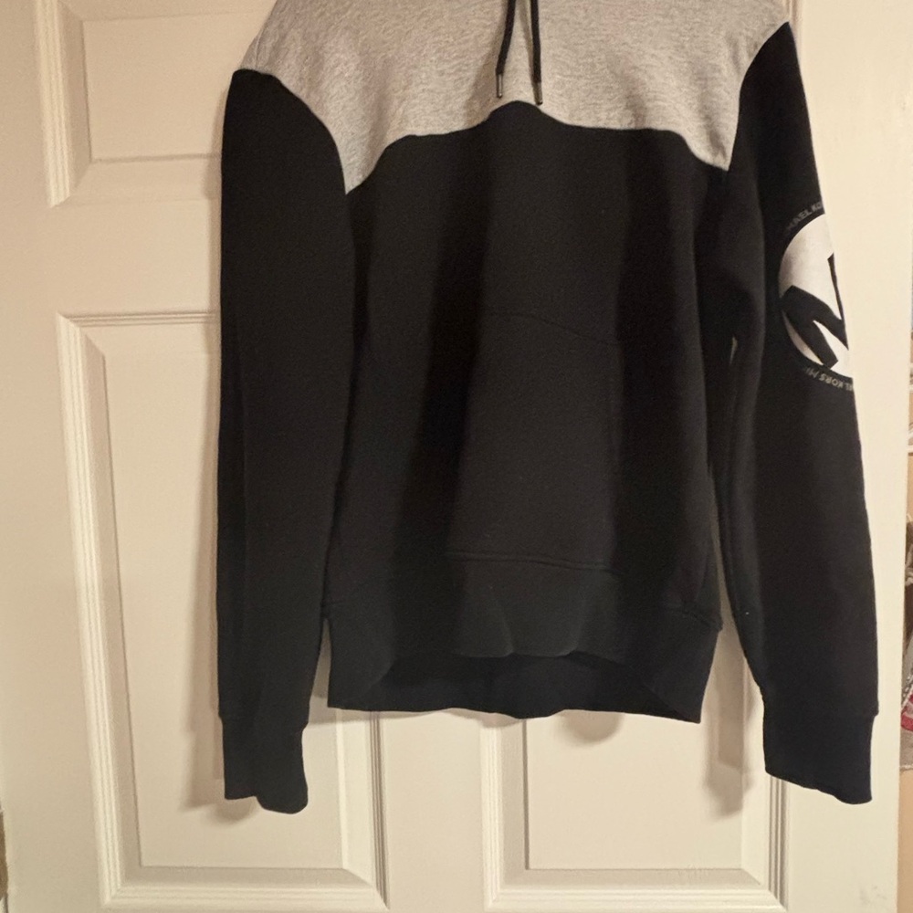 Black and Gray Hoodie Michael Kors
